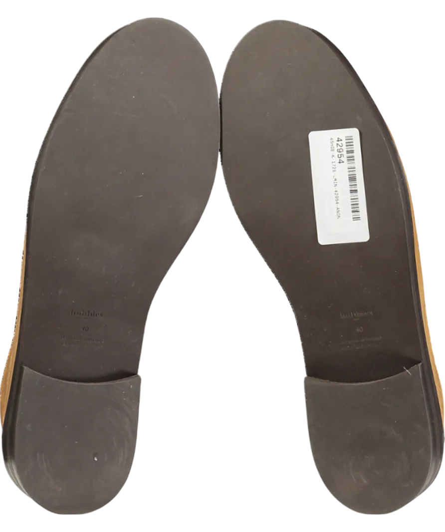 Bobbies Brown Horsebit Loafers UK 7 EU 40 👠