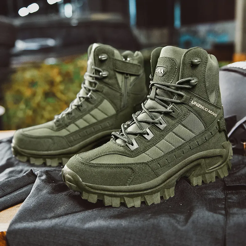 Nathan | Enhanced Durability Outdoor Puncture-Resistant Boots for Men