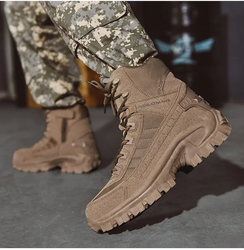 Nathan | Enhanced Durability Outdoor Puncture-Resistant Boots for Men