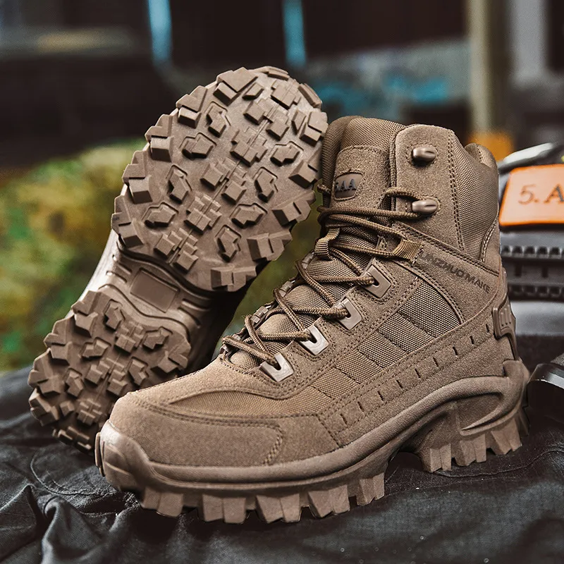 Nathan | Enhanced Durability Outdoor Puncture-Resistant Boots for Men