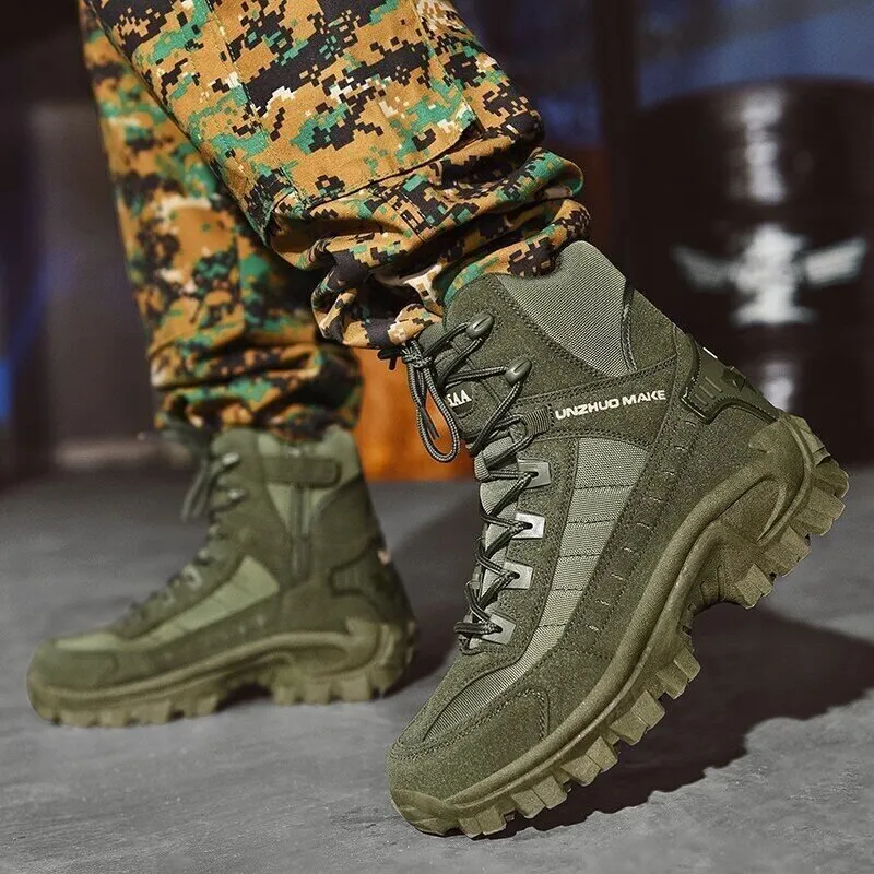 Nathan | Enhanced Durability Outdoor Puncture-Resistant Boots for Men
