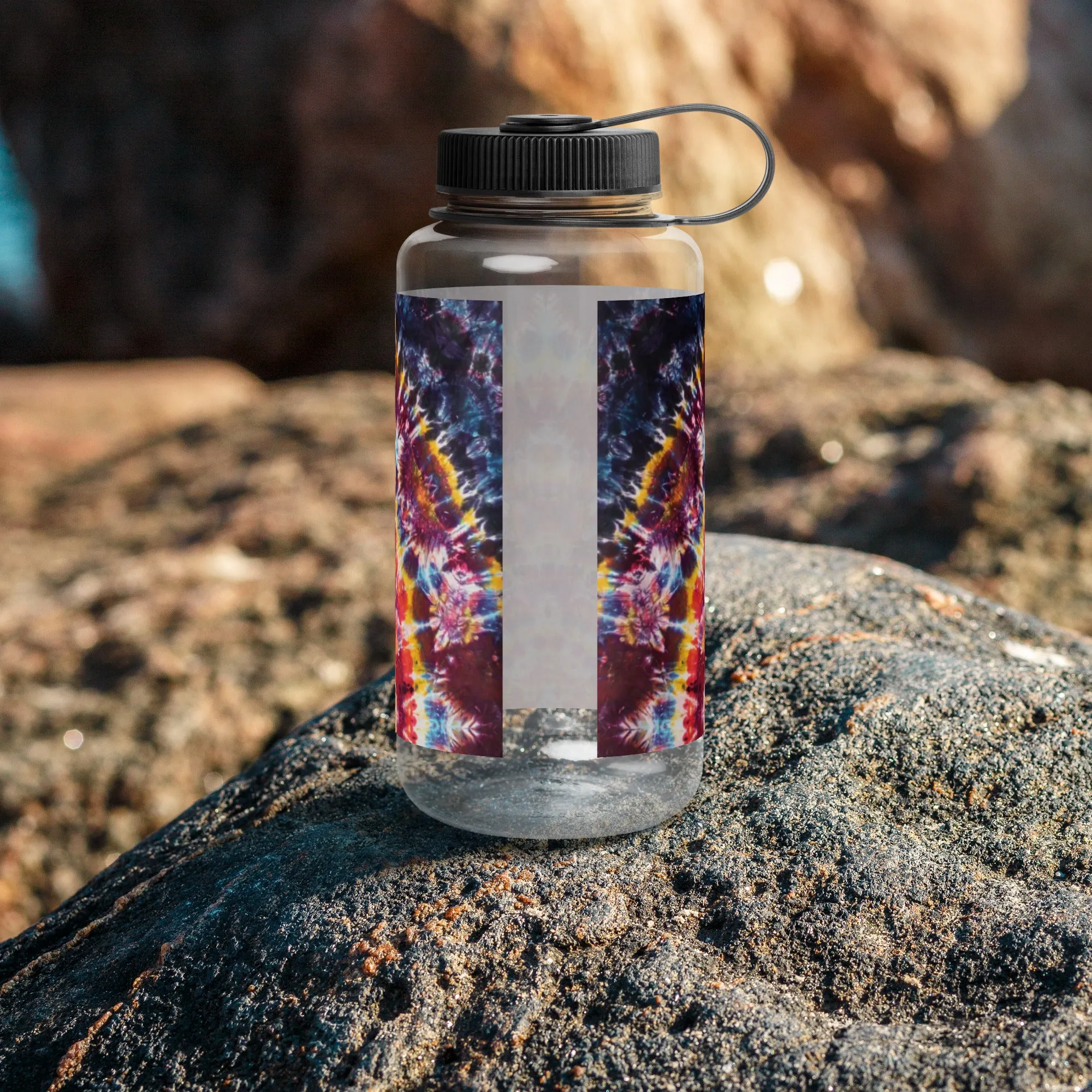 'Sunrise' Wide mouth plastic water bottle