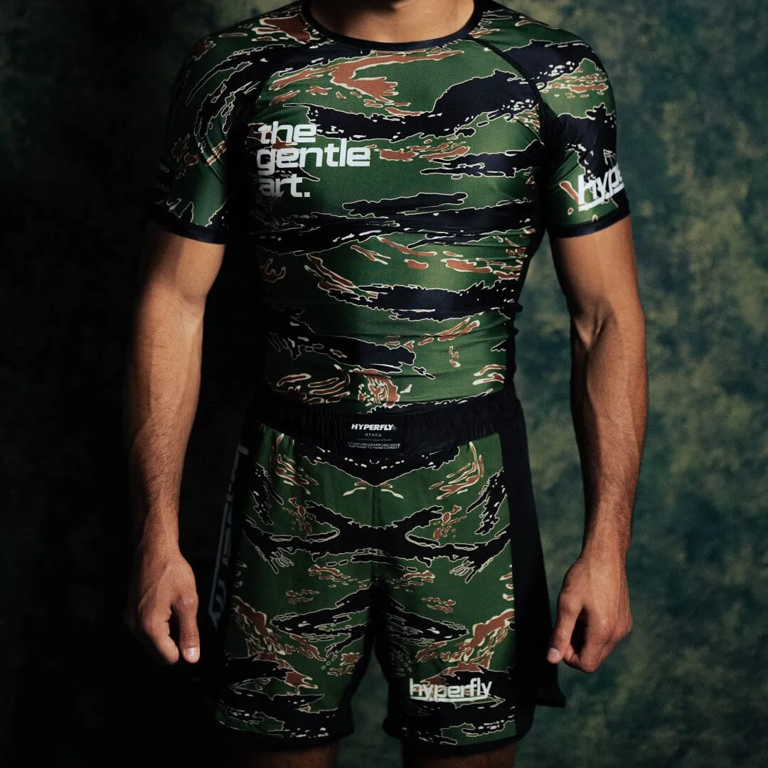 Tiger Camo Rash Guard